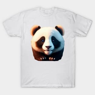 Just a Smily Baby Panda T-Shirt